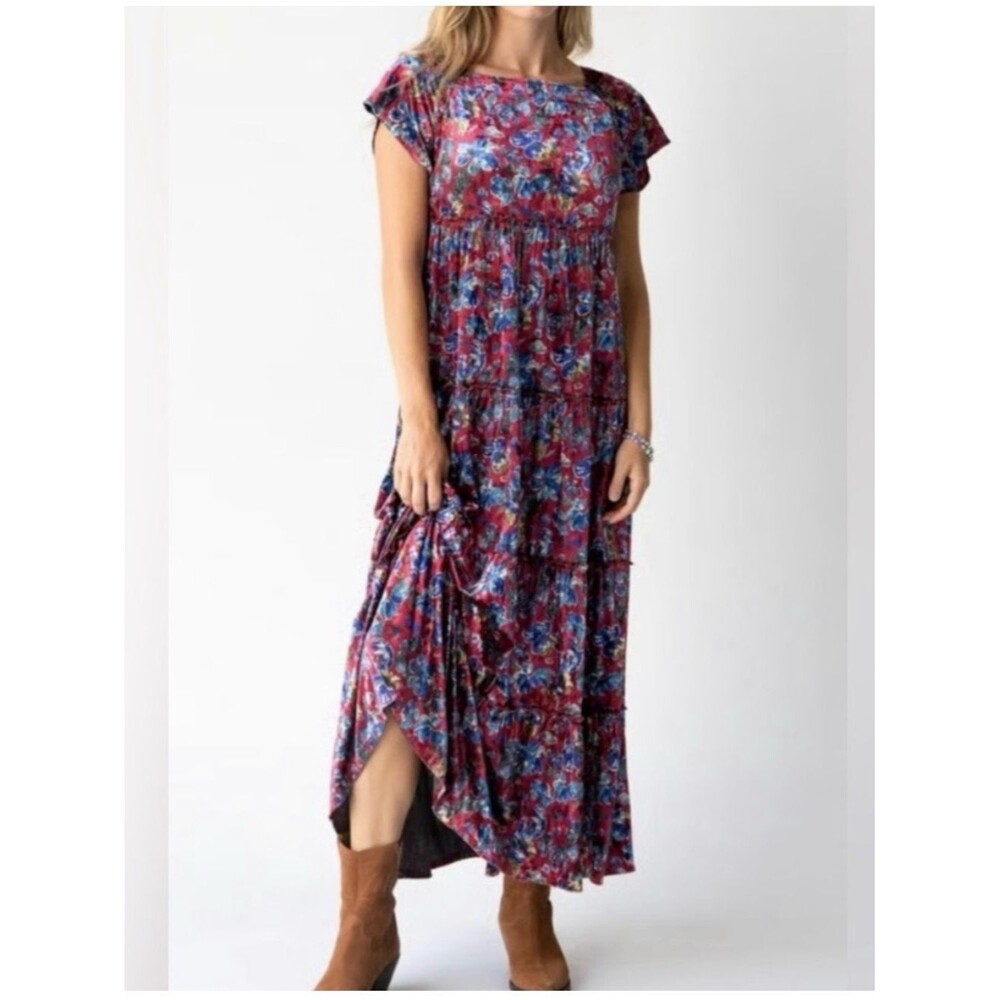 Natural Life Berkley Velvet Maxi Dress